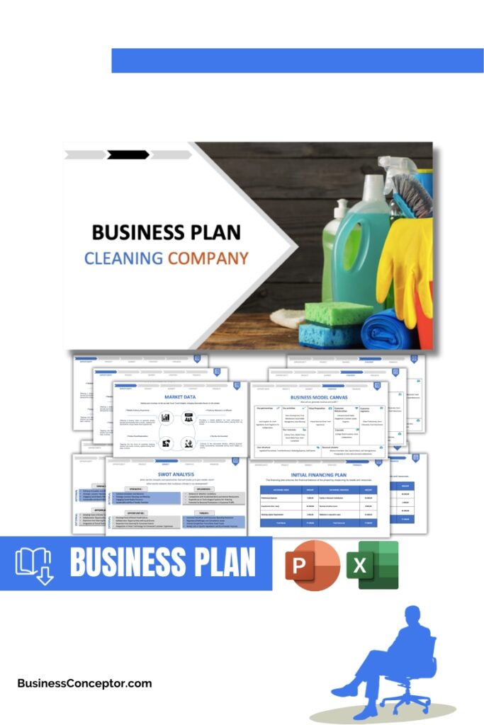 Download Cleaning Company Business Plan - PPT + Excel