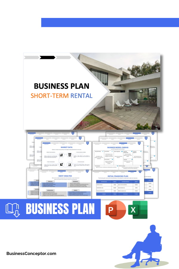 short term rental business plan template