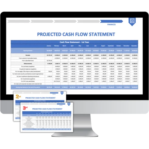 PROJECTED CASH FLOW STATEMENT - BusinessConceptor.com