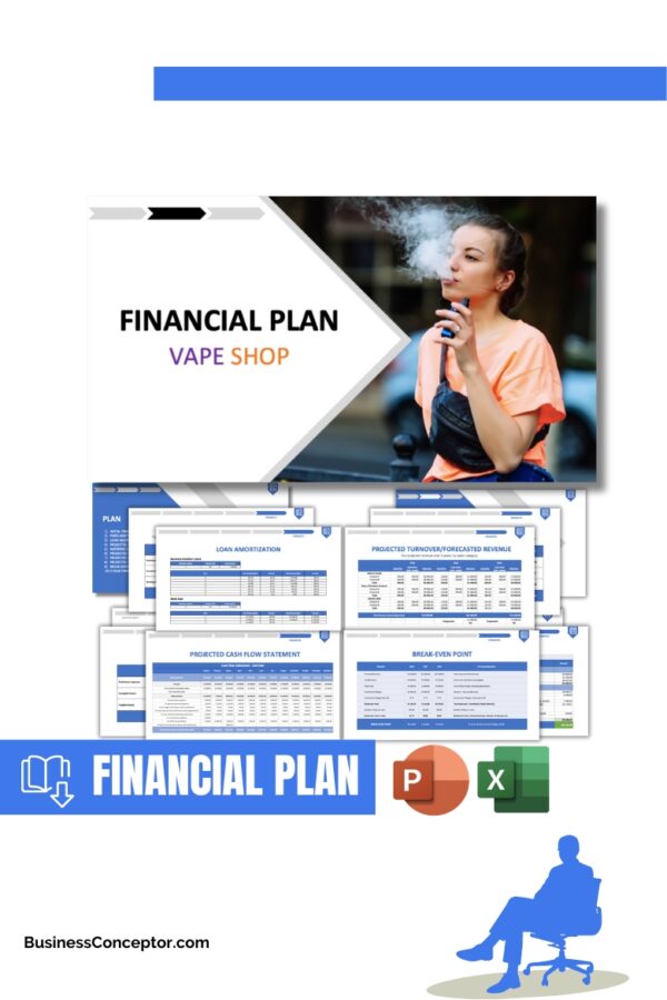 Vape Shop financial Plan
