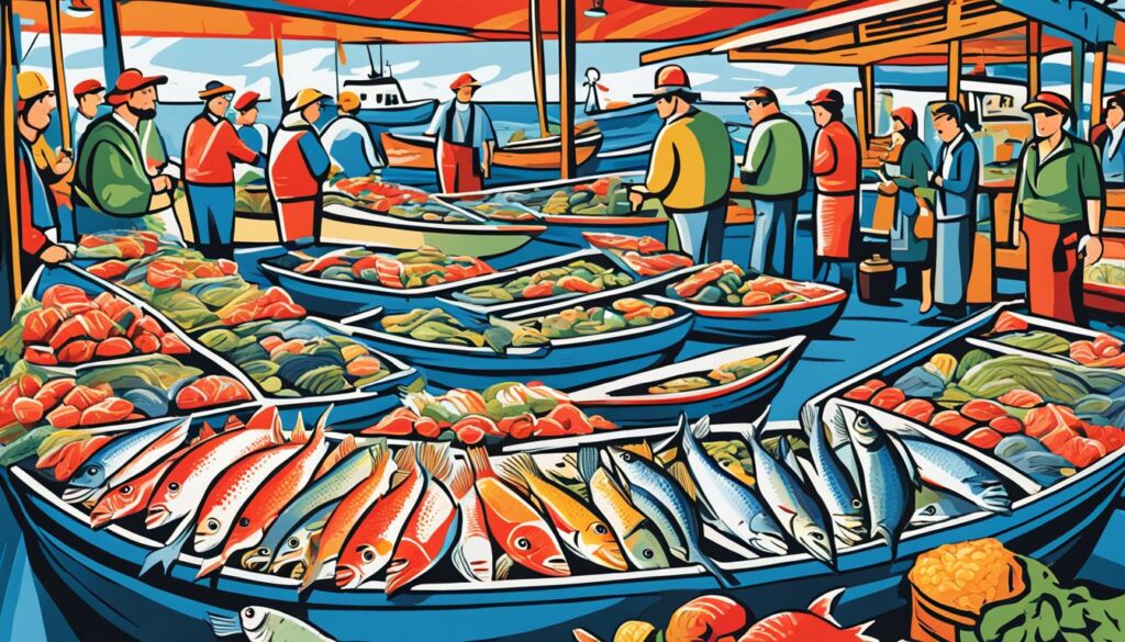 fish market swot