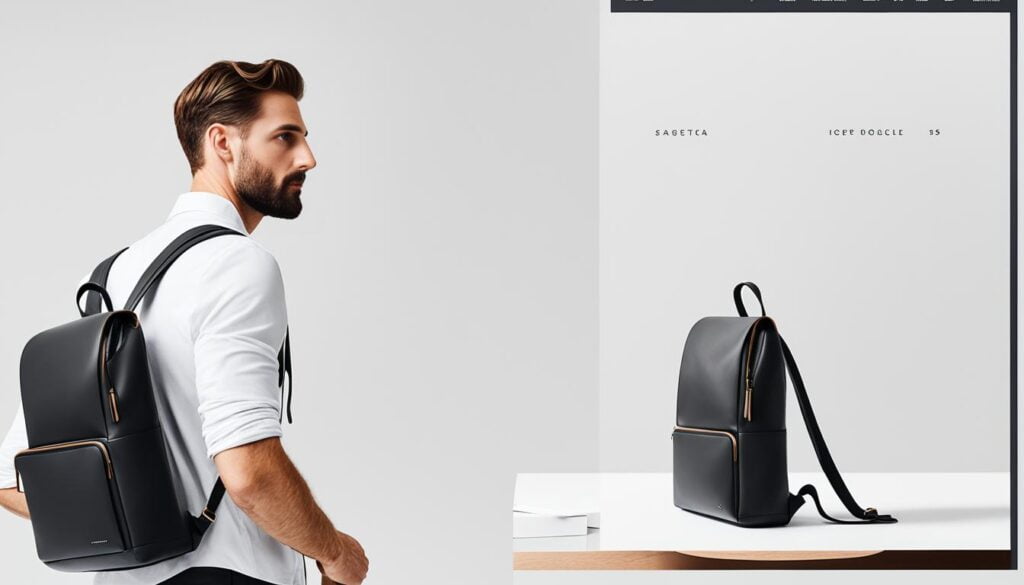 Leather goods e-store concepts Leather goods e-store concepts