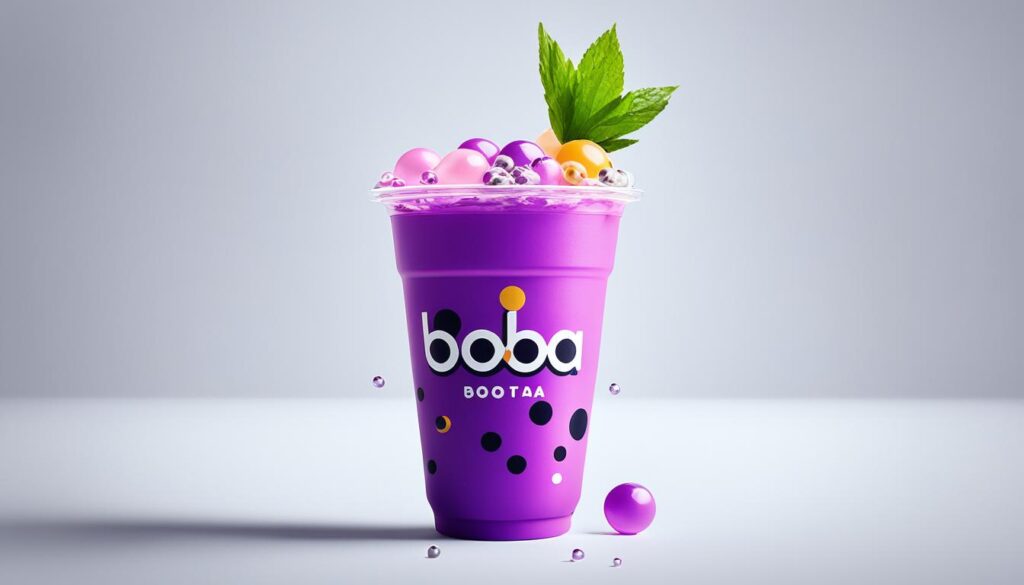 boba tea branding