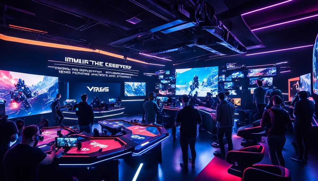 esports bar VR and AR experiences