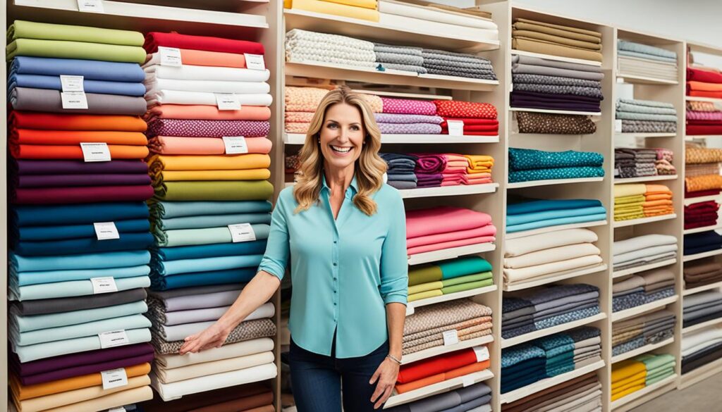 fabric store profitability