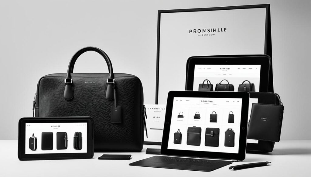 leather goods e store profitability