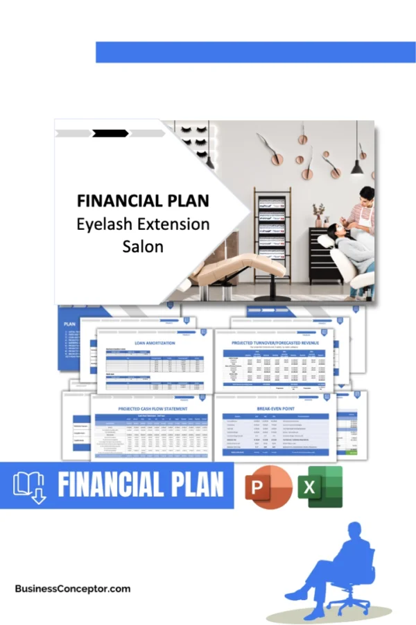 Eyelash Extension Salon Financial Plan