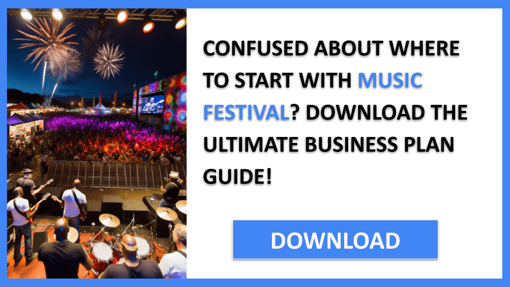 Music Festival Financial Plan FOR MUSIC FESTIVAL-4