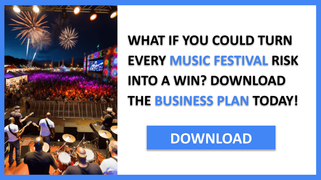 MUSIC FESTIVAL and SWOT for Music Festival 1CTA