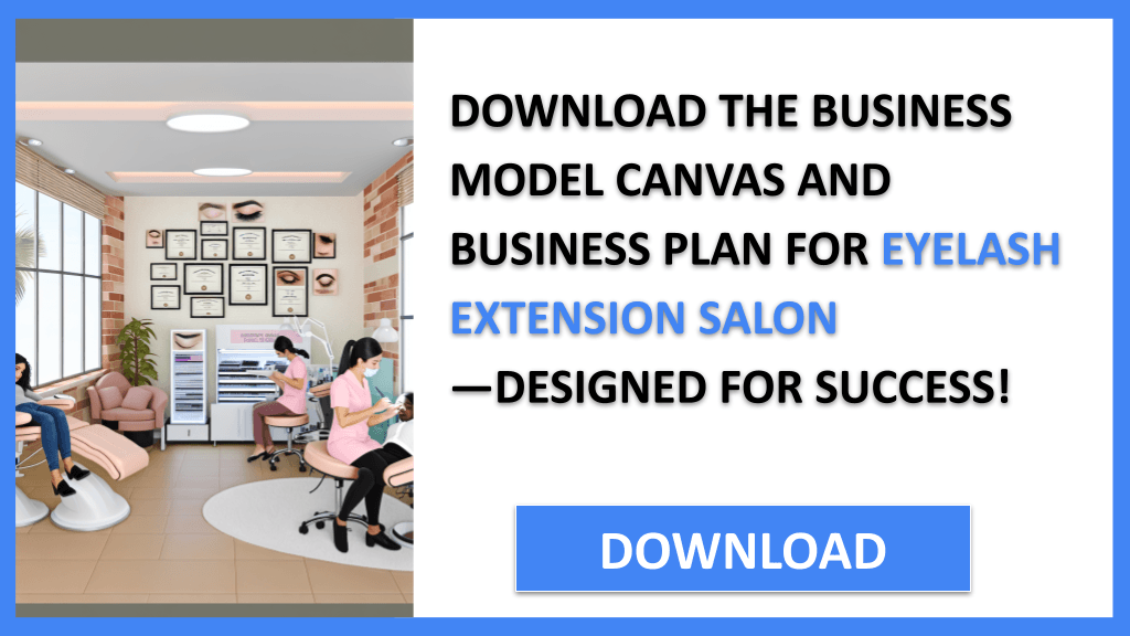 Eyelash Extension Salon Business Model Canvas FOR EYELASH EXTENSION SALON-5