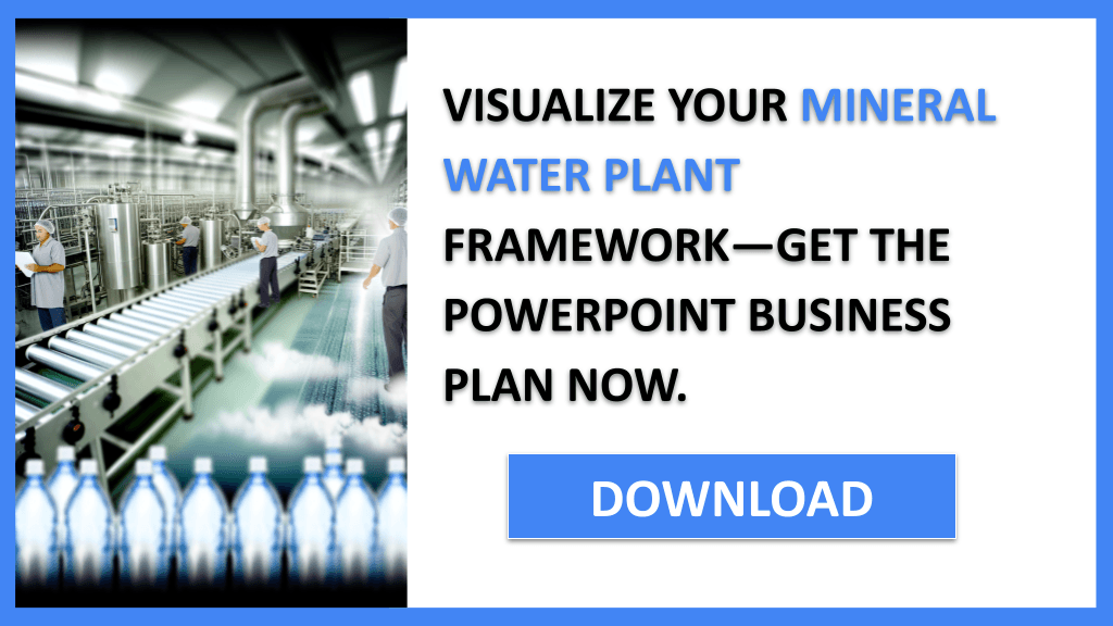 Mineral Water Plant Business Model Canvas FOR MINERAL WATER PLANT-6