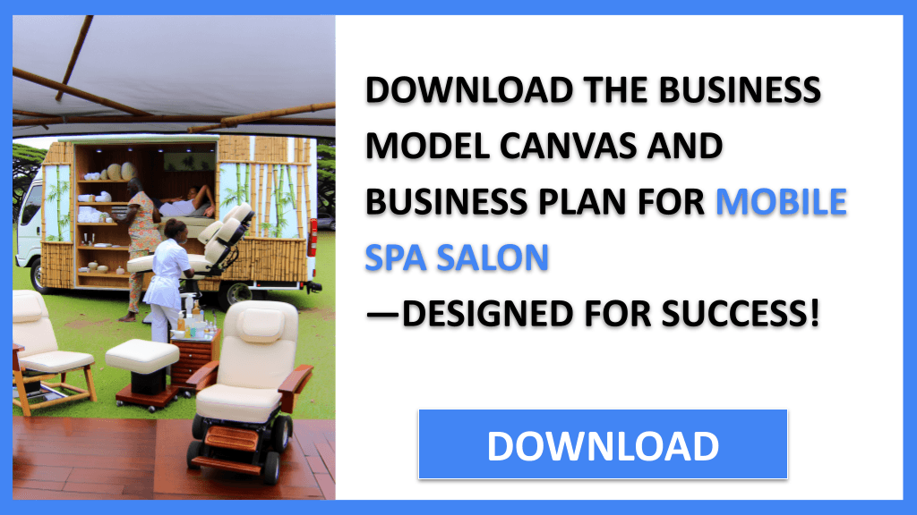 Mobile Spa Salon Business Model Canvas FOR MOBILE SPA SALON-5