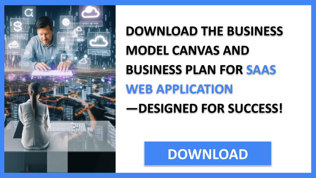 Saas Web Application Business Model Canvas FOR SAAS WEB APPLICATION-5