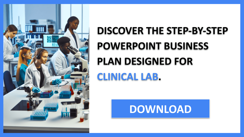 Clinical Lab Business Plan FOR CLINICAL LAB-5