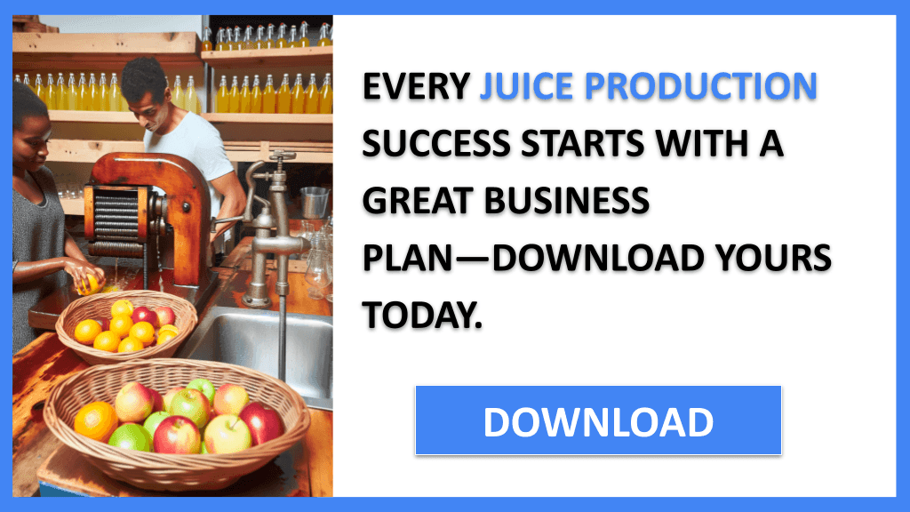 Juice Production Business Plan FOR JUICE PRODUCTION-4