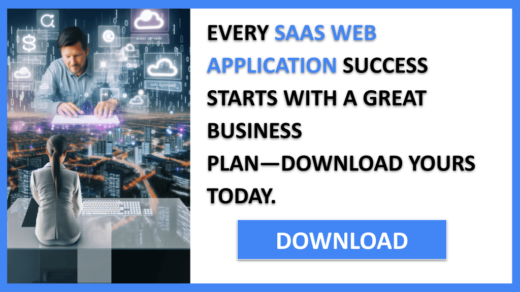 Saas Web Application Business Plan FOR SAAS WEB APPLICATION-4