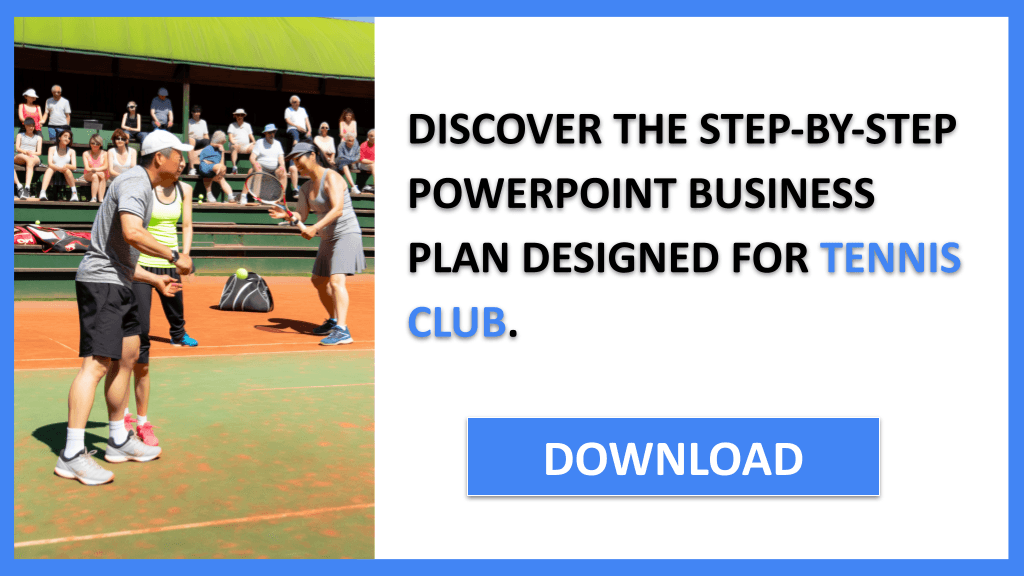 Tennis Club Business Plan FOR TENNIS CLUB-5