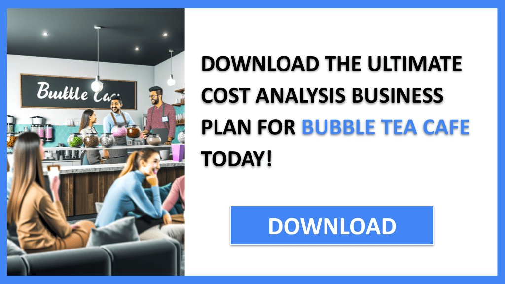 Bubble Tea Cafe Costs FOR BUBBLE TEA CAFE-6