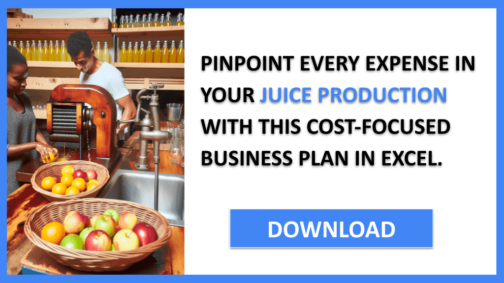 Juice Production Costs FOR JUICE PRODUCTION-5
