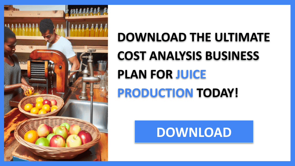 Juice Production Costs FOR JUICE PRODUCTION-6