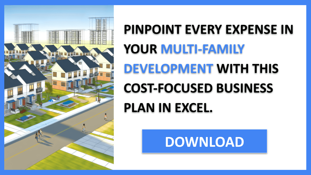Multi-Family Development Costs FOR MULTI-FAMILY DEVELOPMENT-5