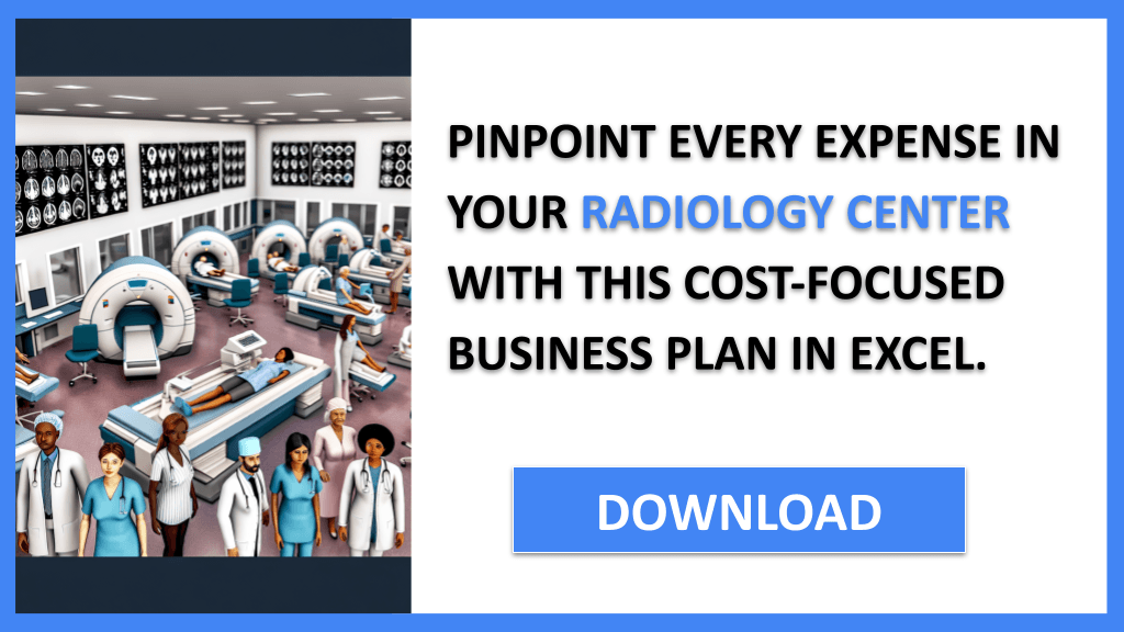 Radiology Center Costs FOR RADIOLOGY CENTER-5
