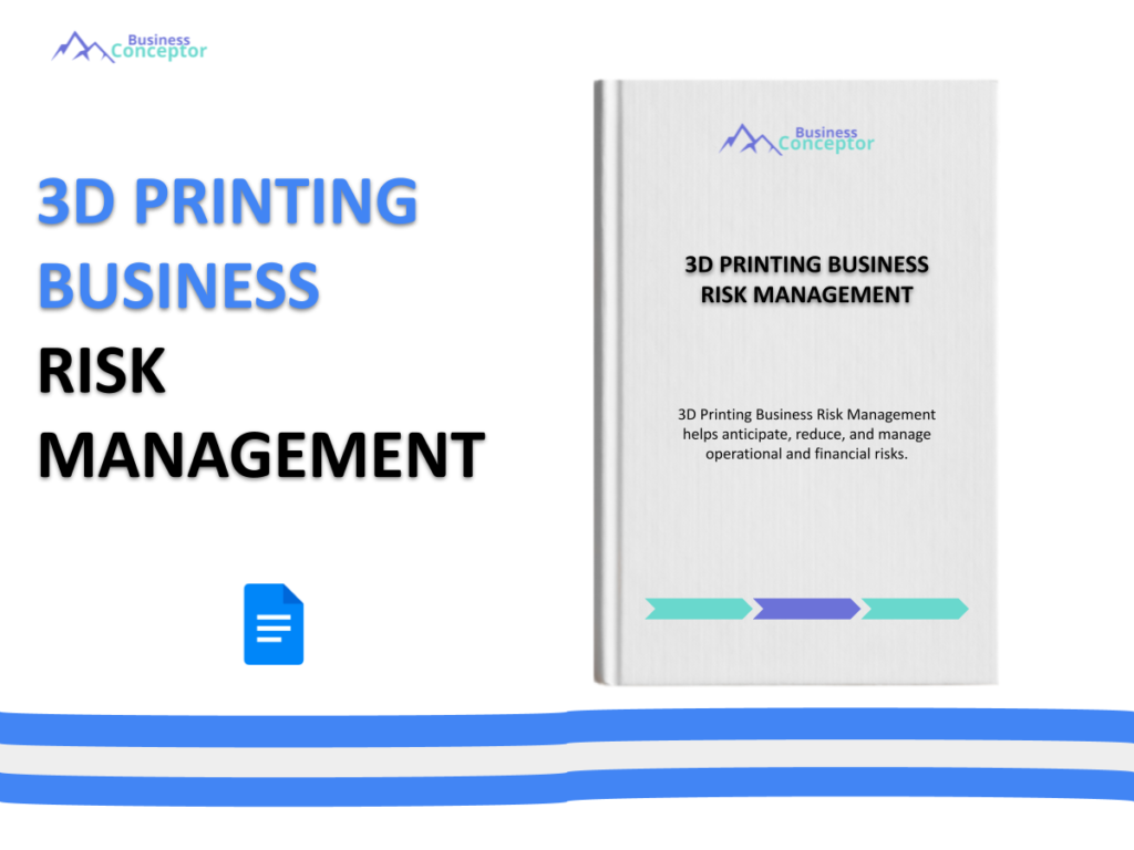Cover RISK MANAGEMENT for 3D Printing Business