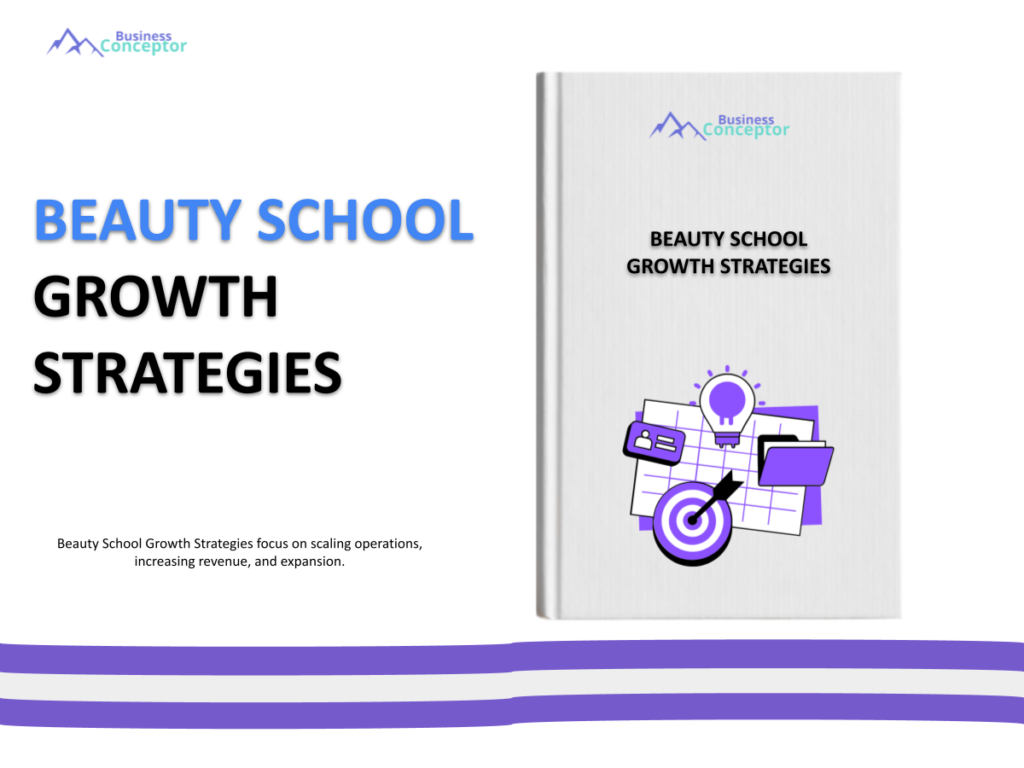 Cover GROWTH STRATEGIES AND SCALINGS for Beauty School