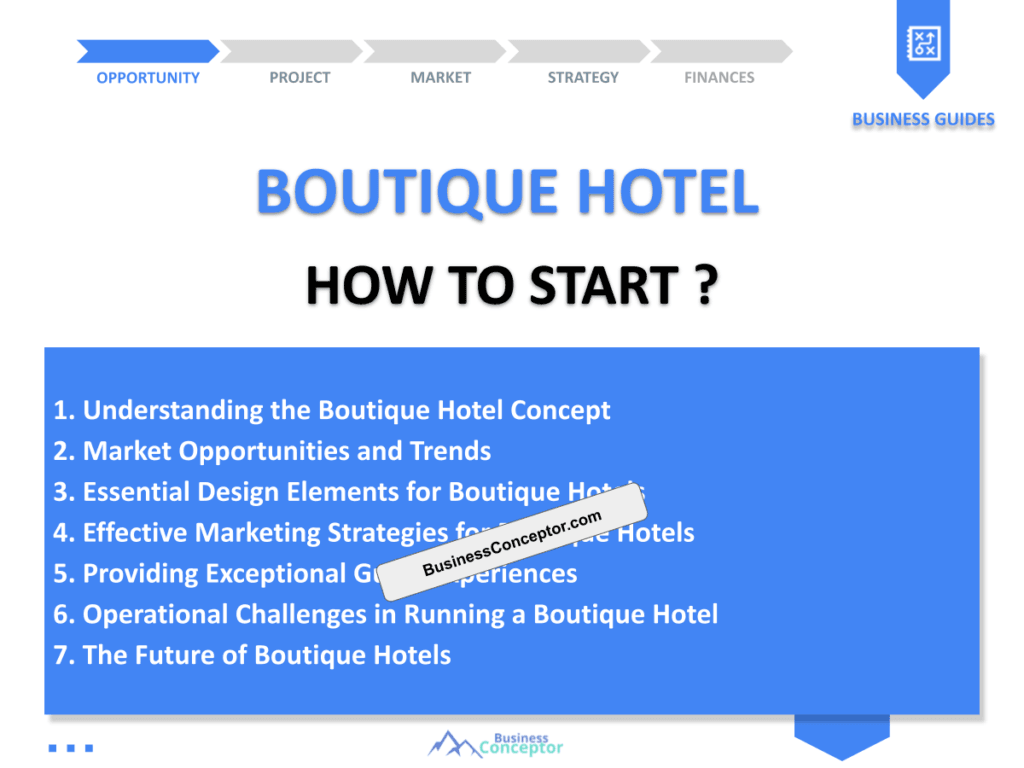 Cover COMPLETE GUIDE for Boutique Hotel