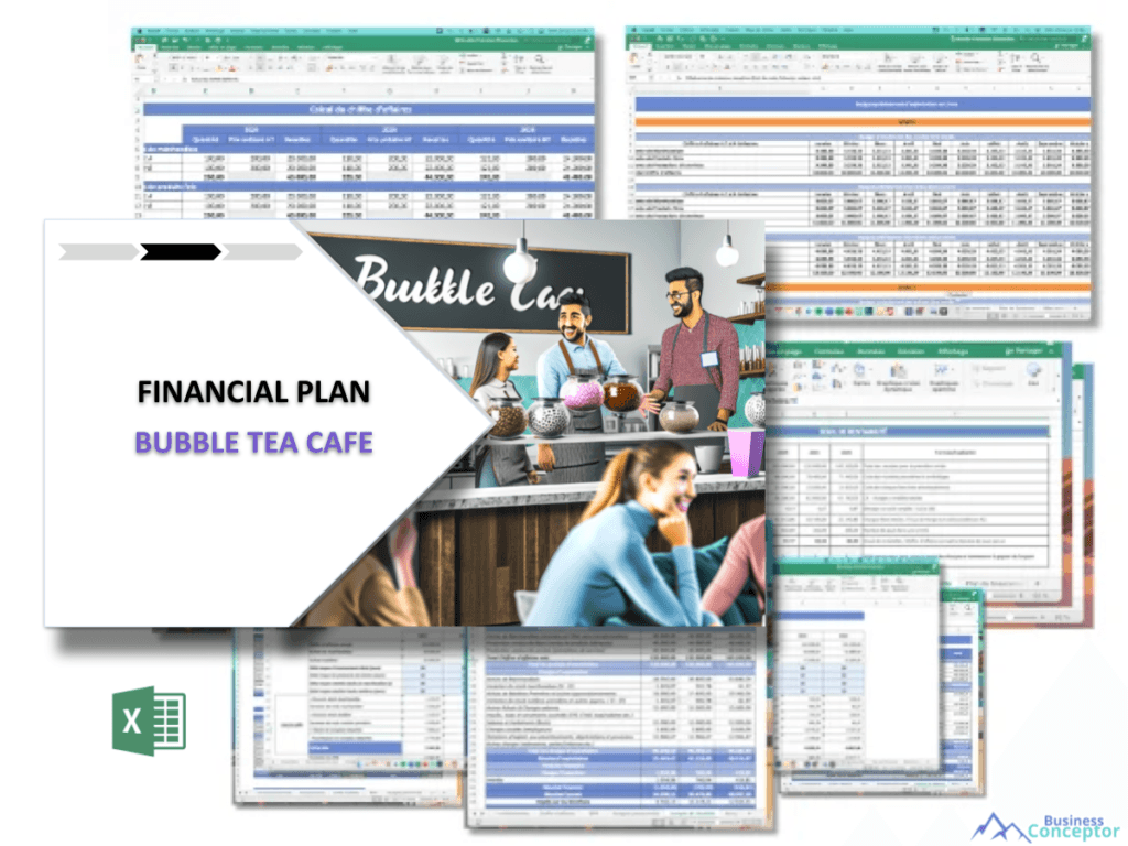 Cover Financial plan for Bubble Tea Cafe