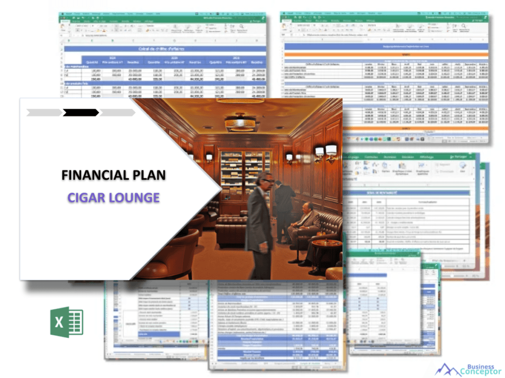 Cover Financial plan for Cigar Lounge