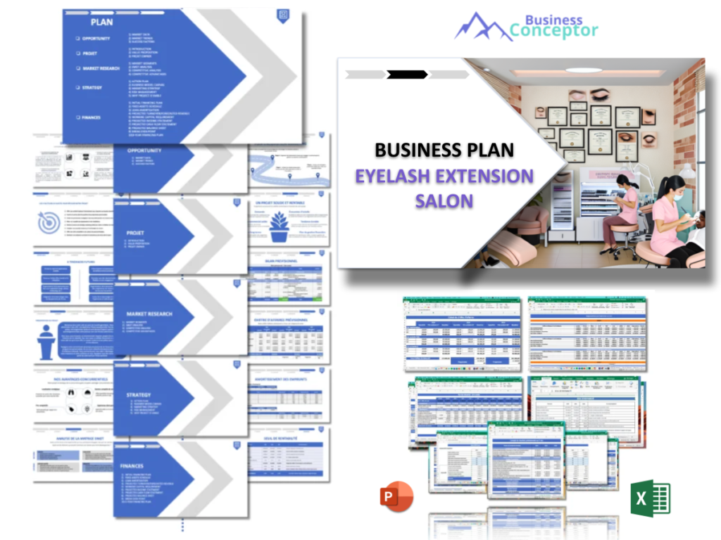 Cover Business plan for Eyelash Extension Salon