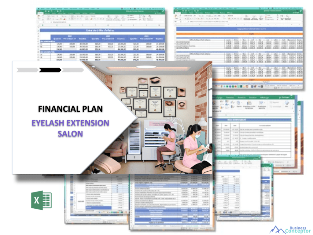 Cover Financial plan for Eyelash Extension Salon