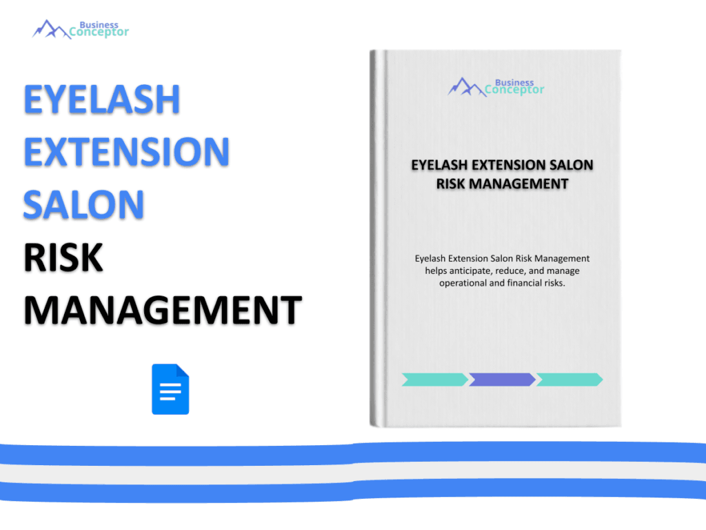 Cover RISK MANAGEMENT for Eyelash Extension Salon