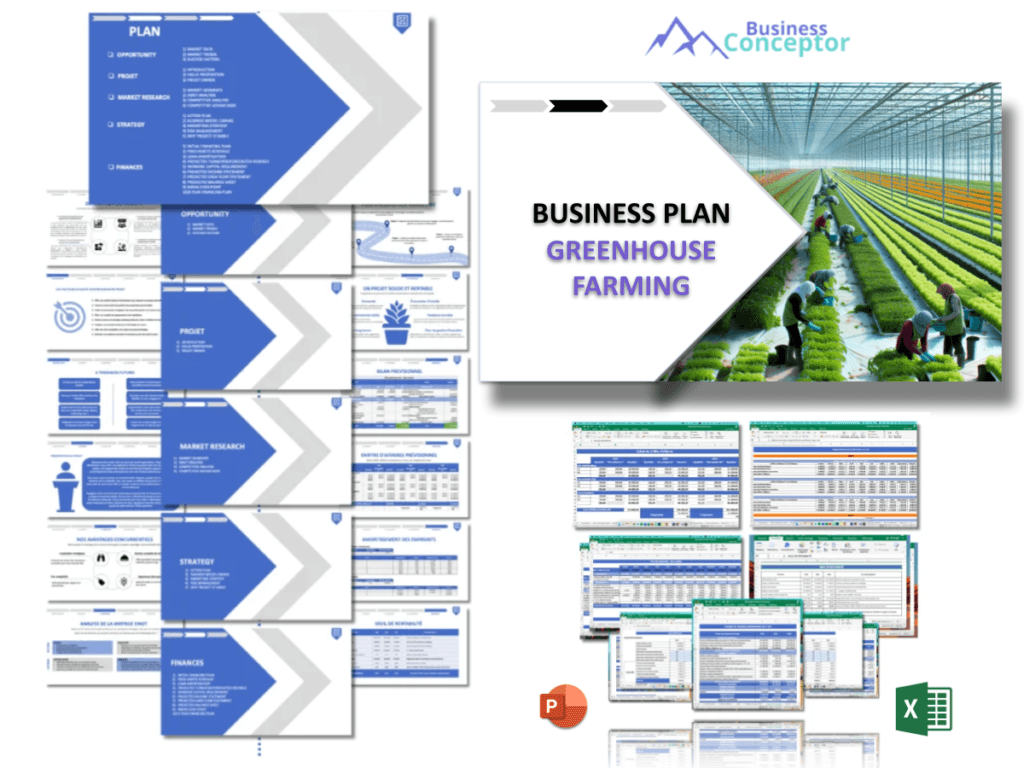 Cover Business plan for Greenhouse Farming