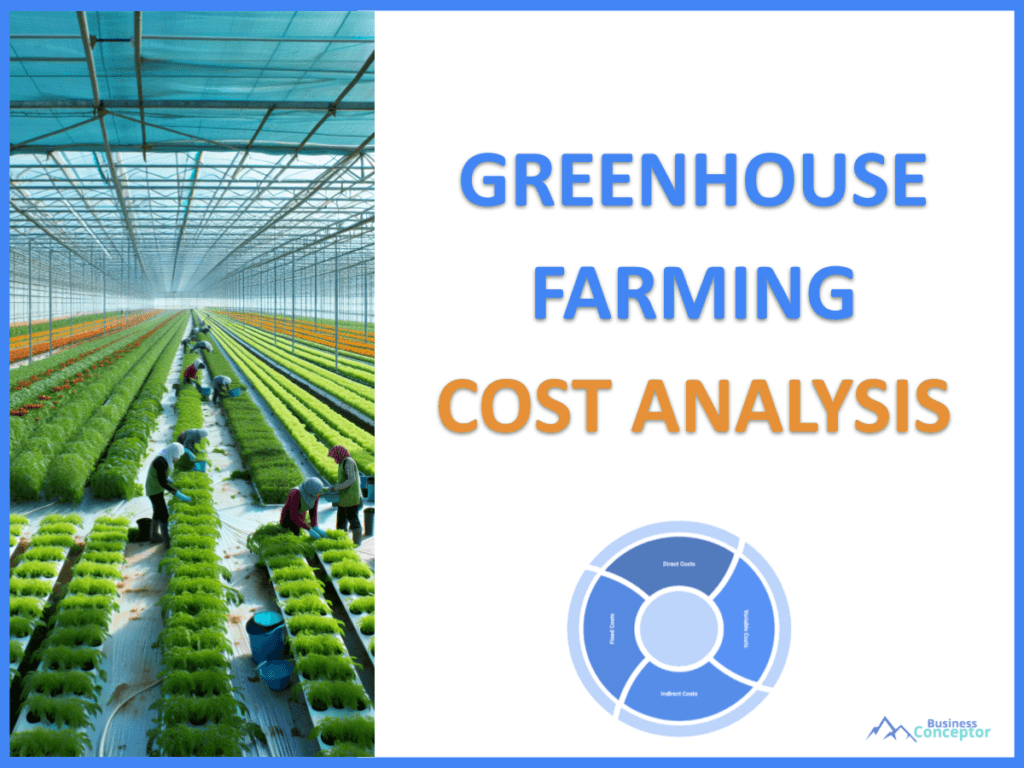 Cover COST ANALYSIS for Greenhouse Farming