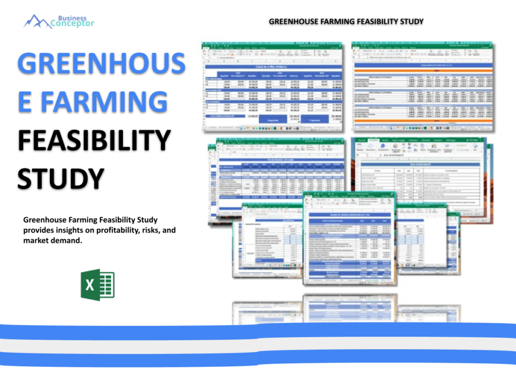 Cover FEASIBILITY STUDY for Greenhouse Farming