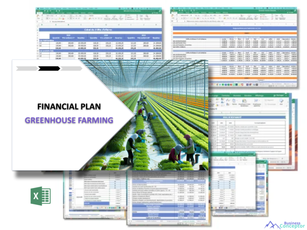 Cover Financial plan for Greenhouse Farming