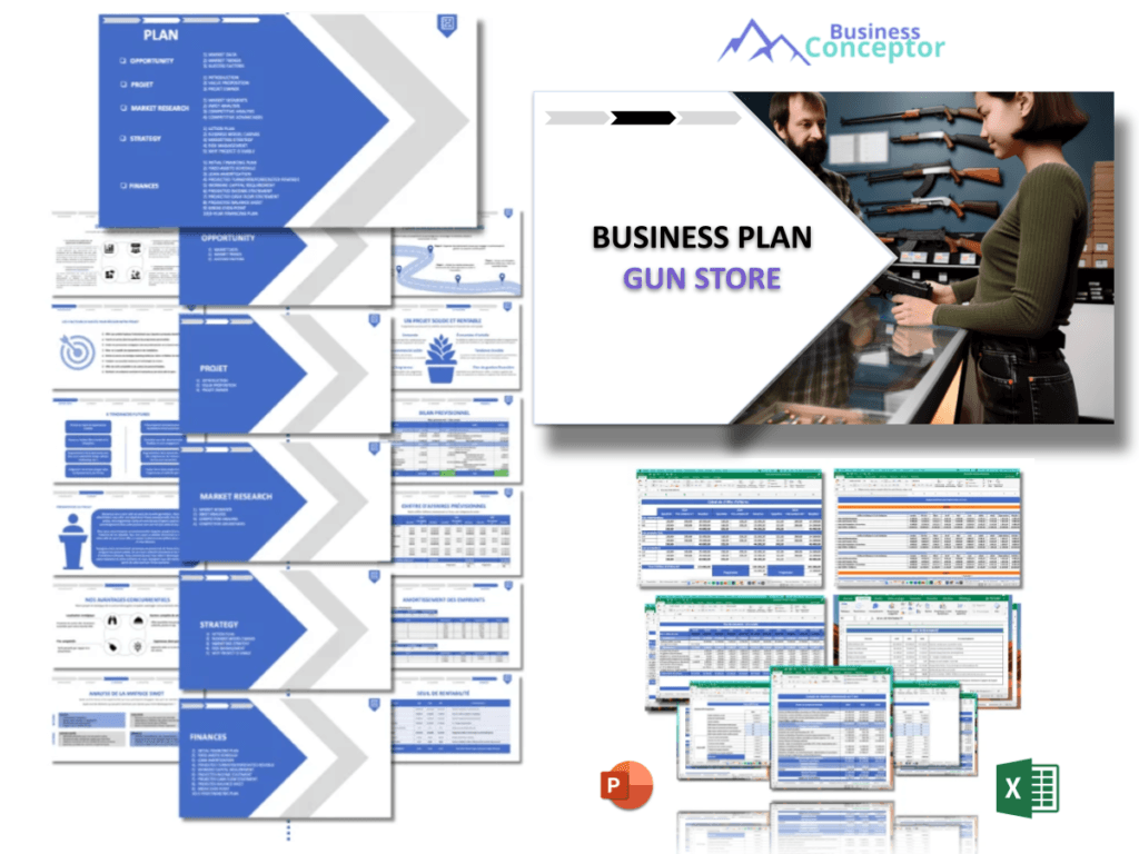 Cover Business plan for Gun Store