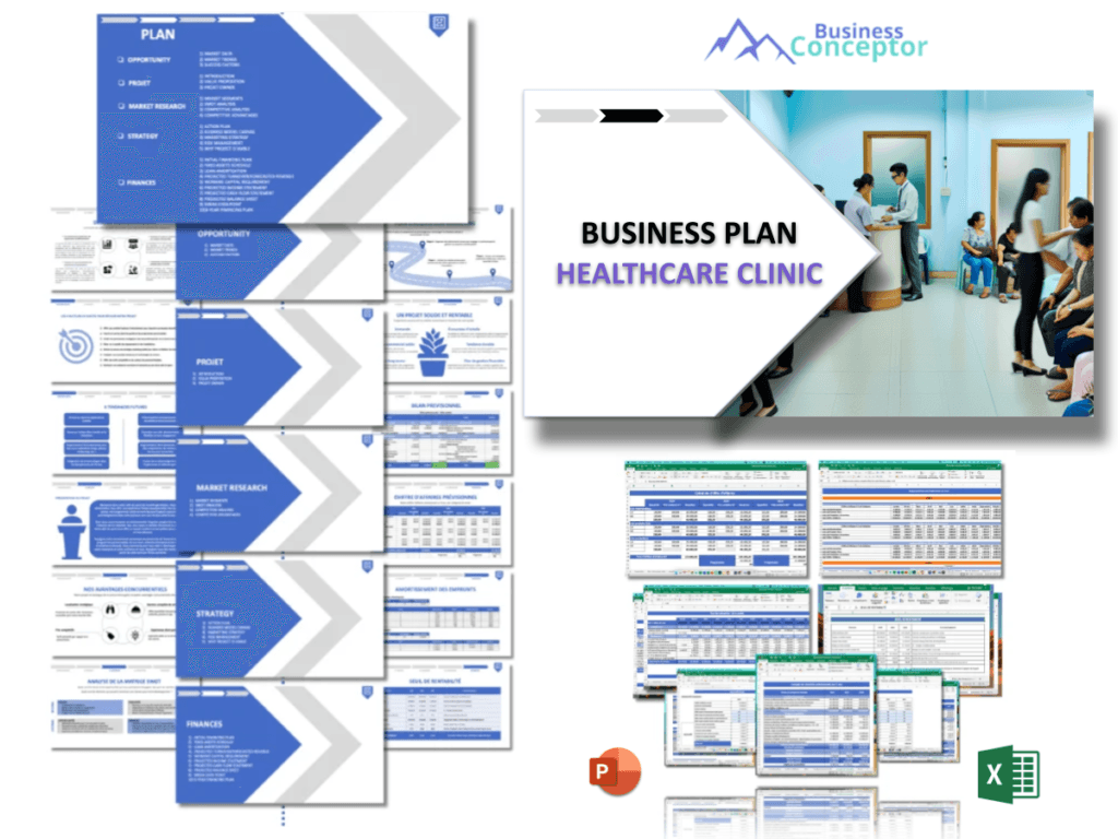Cover Business plan for Healthcare Clinic
