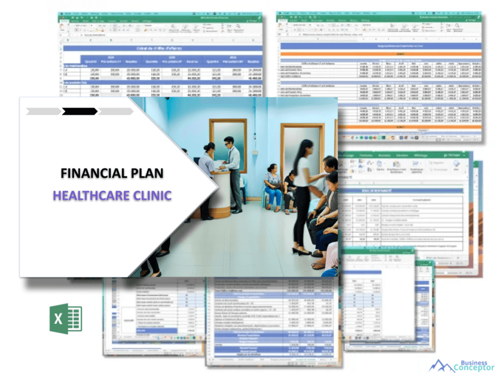 Cover Financial plan for Healthcare Clinic