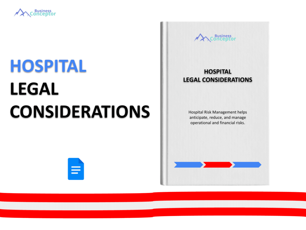 Cover LEGAL CONSIDERATIONS for Hospital