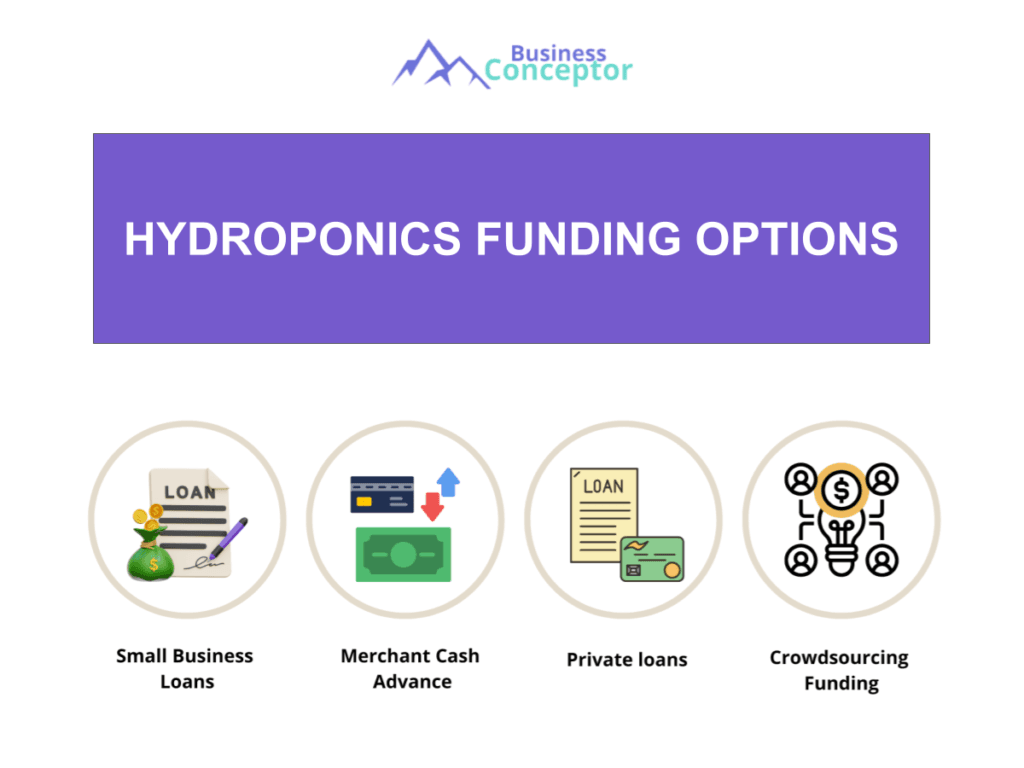Cover FUNDING OPTIONS for Hydroponics