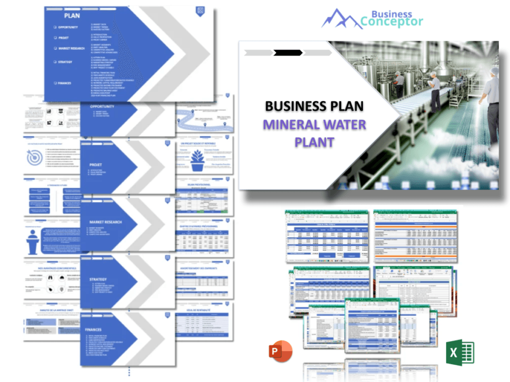Cover Business plan for Mineral Water Plant