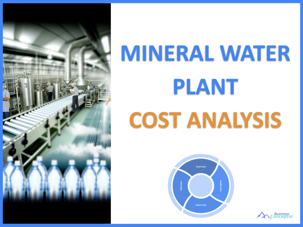 Cover COST ANALYSIS for Mineral Water Plant
