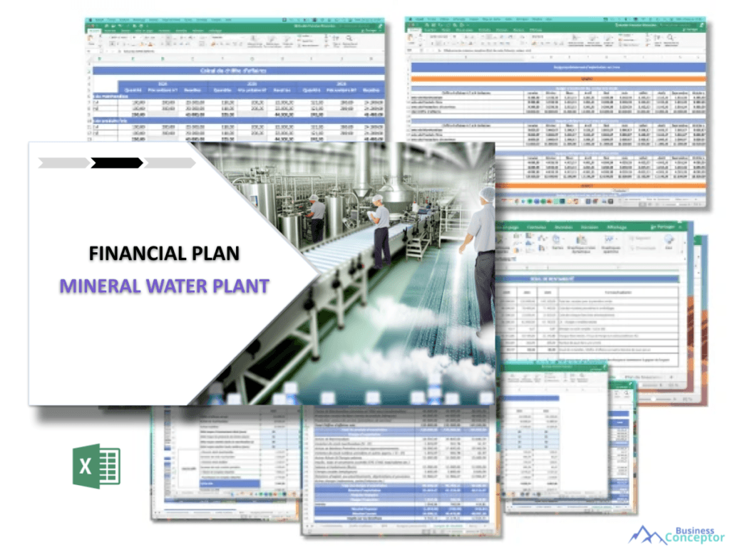 Cover Financial plan for Mineral Water Plant