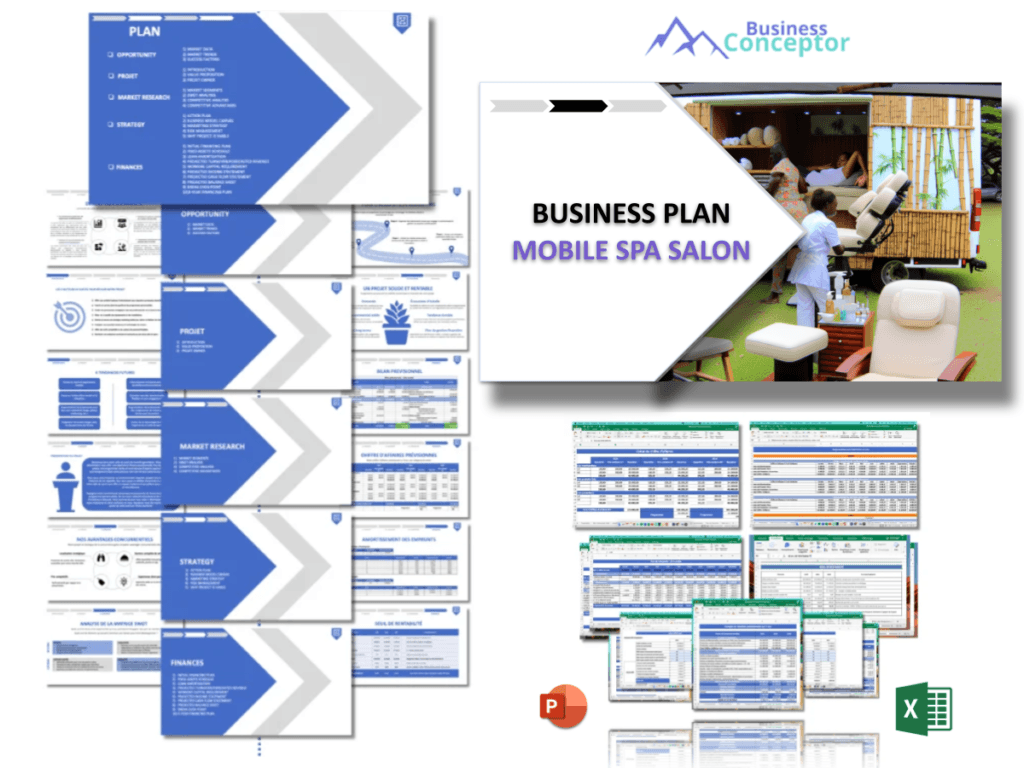 Cover Business plan for Mobile Spa Salon