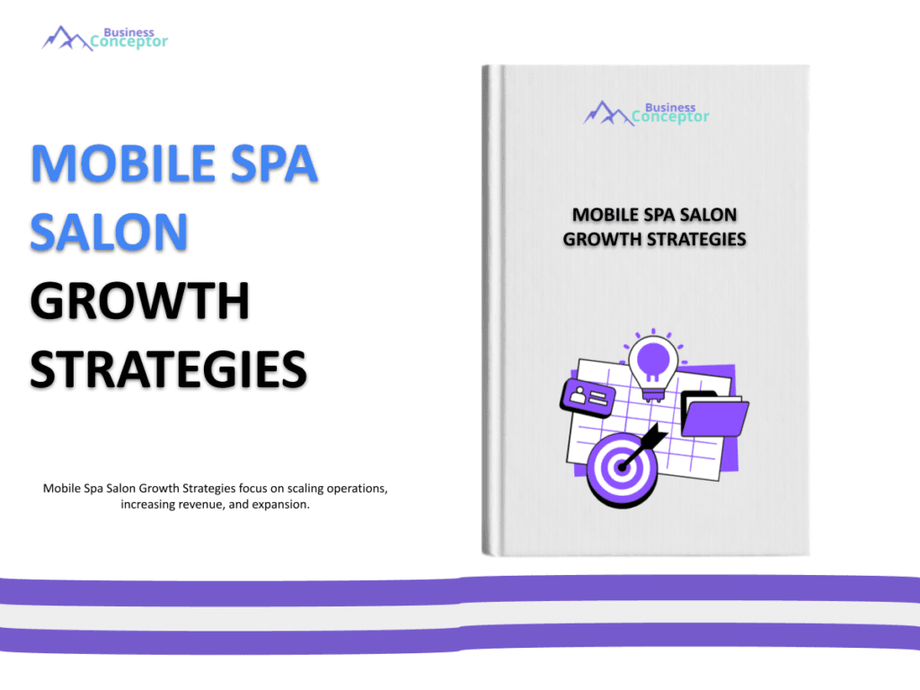 Cover GROWTH STRATEGIES AND SCALINGS for Mobile Spa Salon