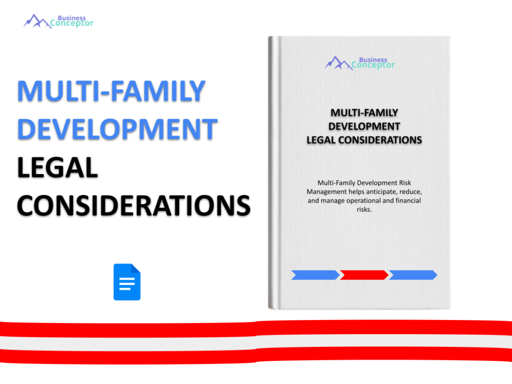 Cover LEGAL CONSIDERATIONS for Multi-Family Development