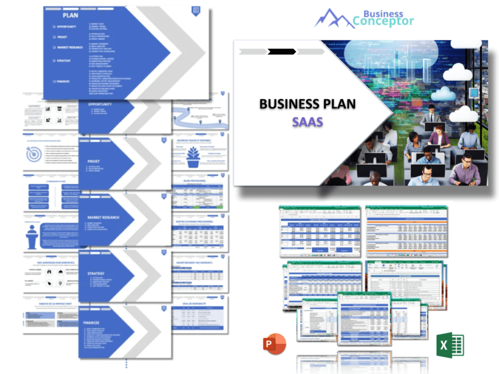 Cover Business plan for Saas